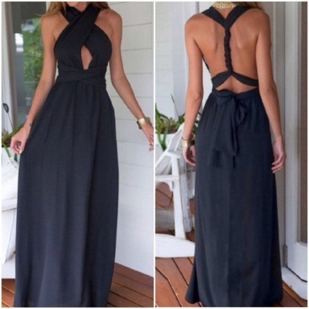 NLW Convertible Maxi Dress